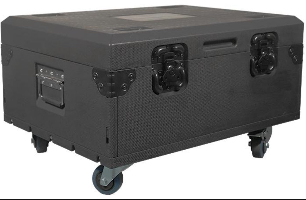 4x 700W Hideg szikragép készlet szállítódobozzal