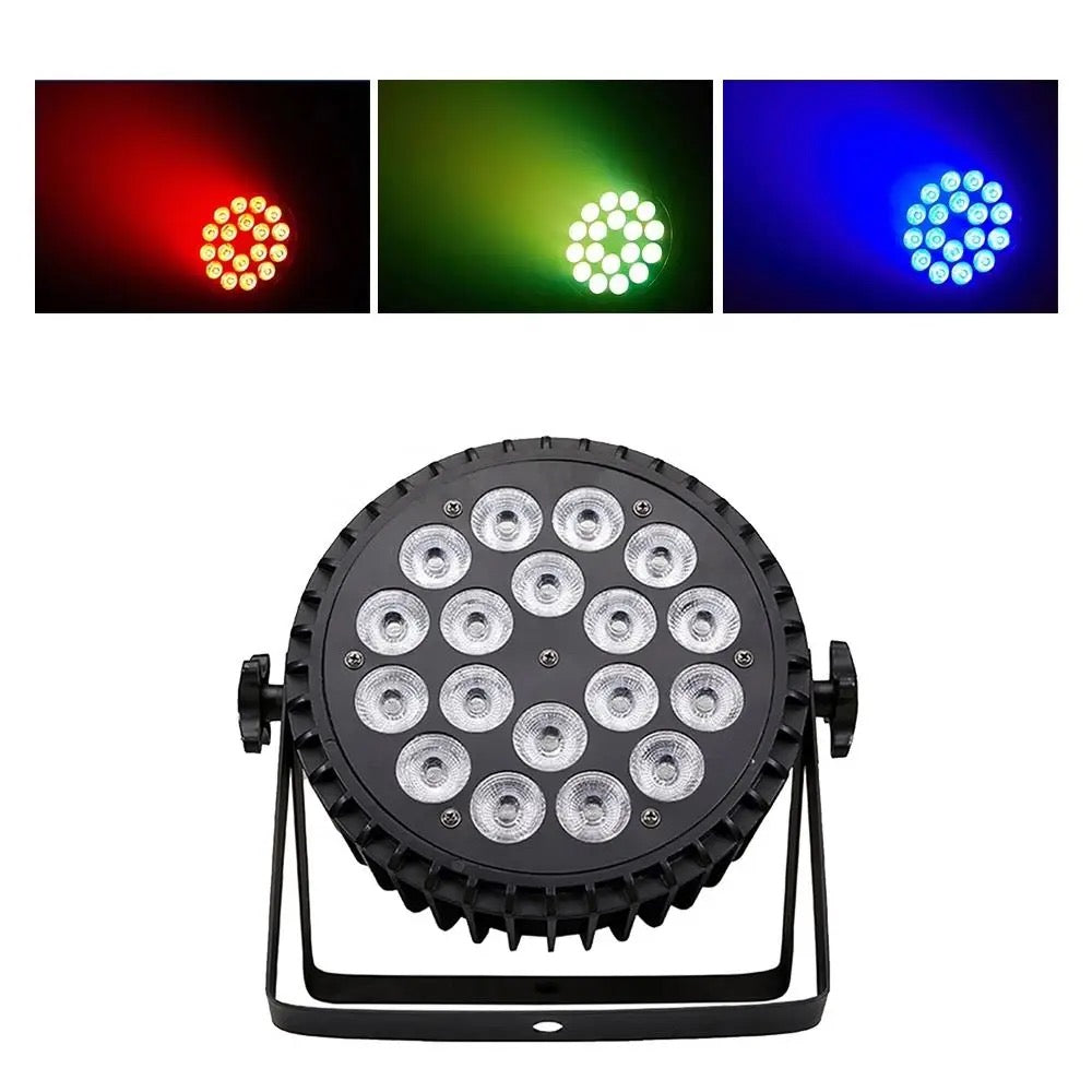 18x12w RGBW LED par