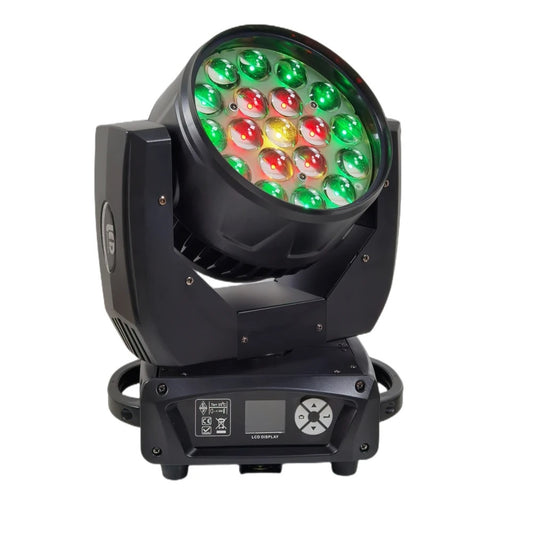 19x15w RGBW LED wash robotlámpa