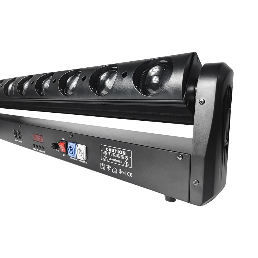 10x40w RGBW mozgófejes ledbar