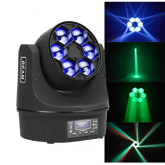6x15w RGBW LED robotlámpa