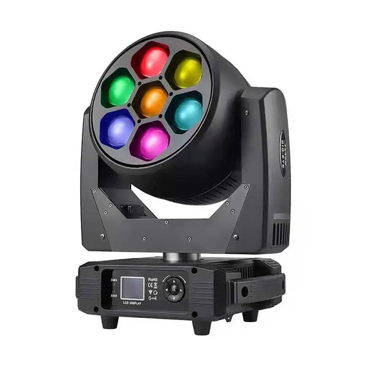 7x40w RGBW LED robotlámpa