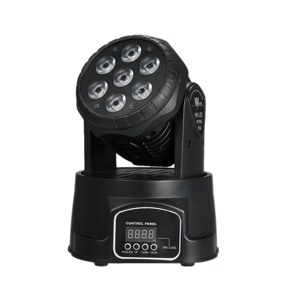 7x12w RGBW 4in1 LED robotlámpa