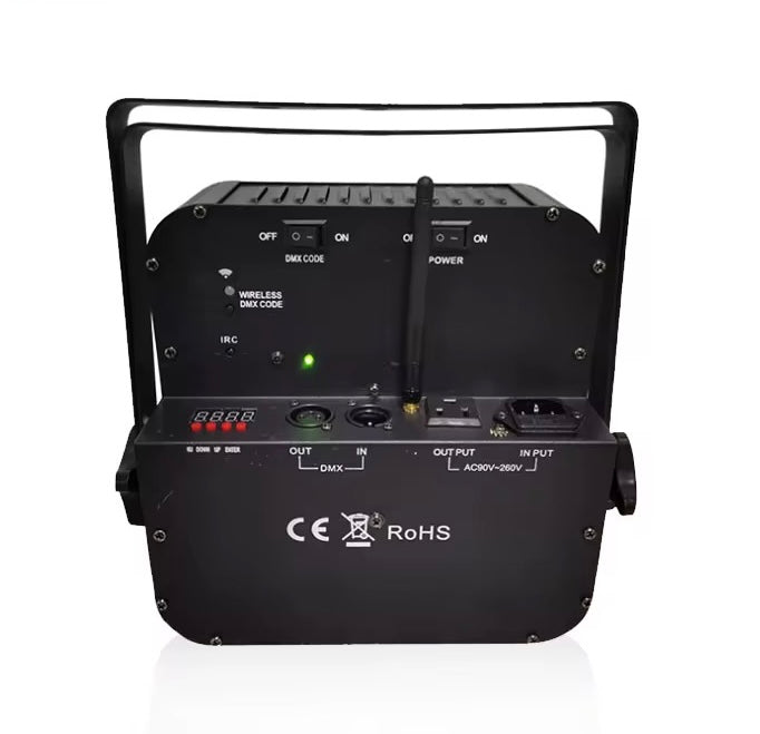 9x18W 6in1 Akkumlátoros LED par