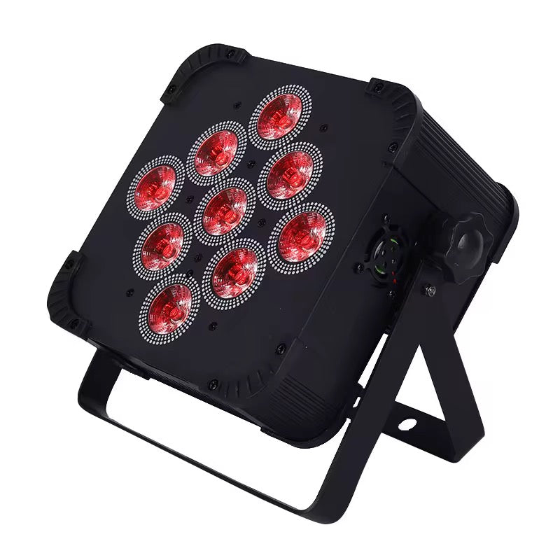 9x18W 6in1 Akkumlátoros LED par