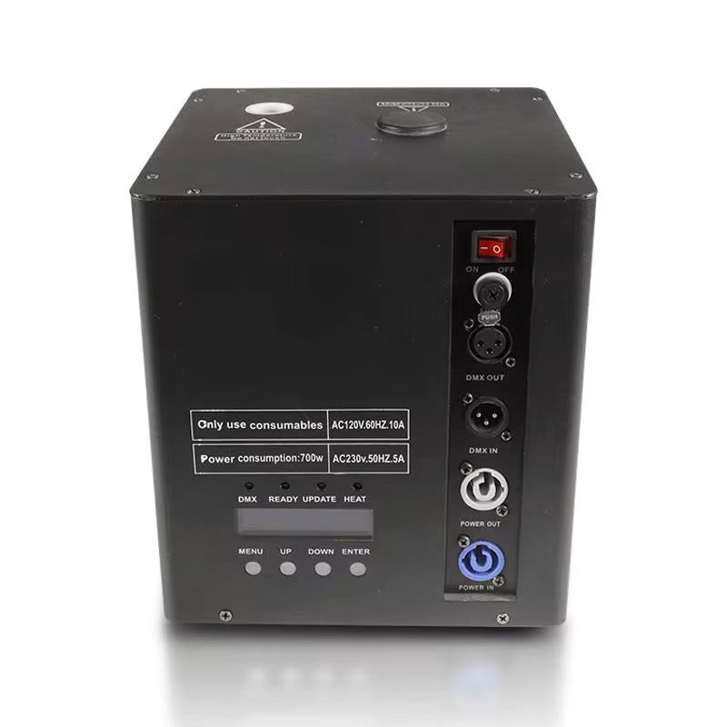 4x 700W Hideg szikragép készlet szállítódobozzal